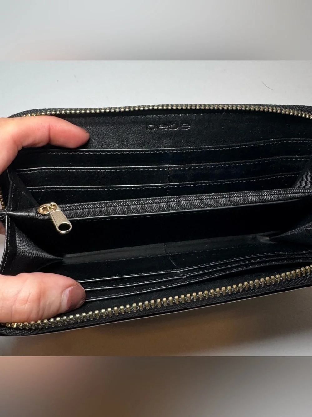 bebe Brooklyn Zip Around Wallet